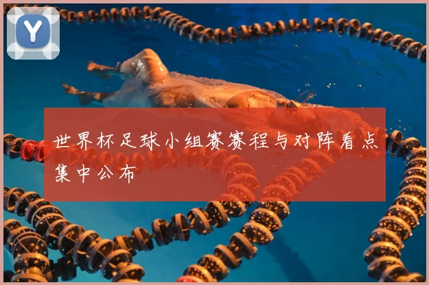 世界杯足球小组赛赛程与对阵看点集中公布